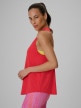 mini: Damski top treningowy 4F 4FRSS26TFSLF1243 - koralowy (3)