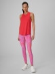 mini: Damski top treningowy 4F 4FRSS26TFSLF1243 - koralowy (6)