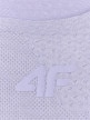 mini: Damski top treningowy 4F 4FWAW25TFSLF572 - fioletowy (10)