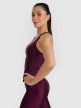 mini: Damski top treningowy 4F 4FWAW25TFSLF573 - fioletowy (3)