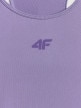mini: Damski top treningowy 4F 4FWSS26TFSLF0766 - fioletowy (8)