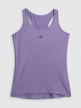 mini: Damski top treningowy 4F 4FWSS26TFSLF0766 - fioletowy (7)