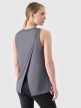mini: Damski top treningowy ciążowy 4F 4FWSS24TFTSF863 - szary (1)