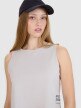 mini: Damski top z nadrukiem 4F 4FWSS25TSLEF157 - szary (4)