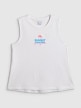 mini: Damski top z nadrukiem 4F 4FWSS26TSLEF240 - biały (5)