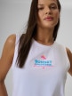 mini: Damski top z nadrukiem 4F 4FWSS26TSLEF240 - biały (3)