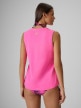 mini: Damski top z nadrukiem 4F 4FWSS26TSLEF240 - różowy (4)