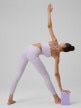  4F Damskie legginsy do jogi 4F 4FWSS26TFTIF404  fioletowe Fioletowy