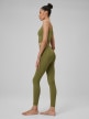mini: Damskie legginsy do jogi 4F 4FWSS26TFTIF406 - zielone (3)