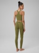 mini: Damskie legginsy do jogi 4F 4FWSS26TFTIF406 - zielone (6)