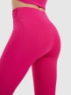 mini: Damskie legginsy do jogi i pilatesu 4F 4FWAW25TFTIF369 - różowe (4)