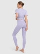 mini: Damskie legginsy do jogi i pilatesu 4F 4FWAW25TFTIF369  - fioletowe (7)