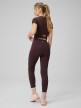 mini: Damskie legginsy dzianinowe 4F 4FRSS26TTIGF323 - brązowe (11)