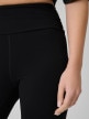 mini: Damskie legginsy dzianinowe 4F 4FRSS26TTIGF324 - czarne (4)