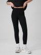 mini: Damskie legginsy dzianinowe 4F 4FRSS26TTIGF324 - czarne (2)