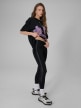 mini: Damskie legginsy dzianinowe 4F 4FRSS26TTIGF325 - czarne (3)