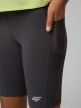 mini: Damskie legginsy kolarki do biegania 4F 4FWSS26TFSTF069 - szare (4)