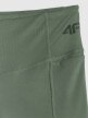mini: Damskie legginsy kolarki trekkingowe 4F 4FWSS26TFSTF067 - khaki (8)