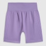 mini: Damskie legginsy kolarki treningowe 4F 4FWSS26TFSTF087 - fioletowe (10)