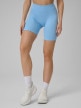 mini: Damskie legginsy kolarki treningowe 4F 4FWSS26TFSTF087 - niebieskie (2)