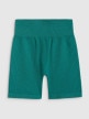 mini: Damskie legginsy kolarki treningowe 4F 4FWSS26TFSTF087 - turkusowe (8)