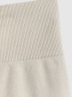 mini: Damskie legginsy kolarki treningowe 4F 4FWSS26TFSTF109 - beżowe (9)