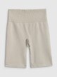 mini: Damskie legginsy kolarki treningowe 4F 4FWSS26TFSTF109 - beżowe (8)