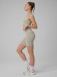 mini: Damskie legginsy kolarki treningowe 4F 4FWSS26TFSTF109 - beżowe (3)