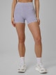 mini: Damskie legginsy krótkie treningowe 4F 4FWSS26TFSTF072 - fioletowe (2)