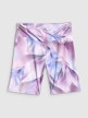 mini: Damskie legginsy krótkie z nadrukiem 4F 4FWSS26TSTIF018 - multikolor (7)