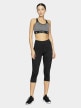 mini: Damskie legginsy treningowe 3/4 4F NOSH4-SPDF350 - czarne (4)
