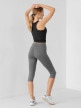 mini: Damskie legginsy treningowe 3/4 4F NOSH4-SPDF350 - szare (3)