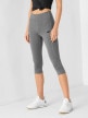 mini: Damskie legginsy treningowe 3/4 4F NOSH4-SPDF350 - szare (2)