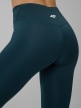 mini: Damskie legginsy treningowe 4F 4FRSS26TFTIF500 - turkusowe (4)