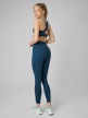 mini: Damskie legginsy treningowe 4F 4FRSS26TFTIF503 - turkusowe (8)
