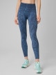 mini: Damskie legginsy treningowe 4F 4FRSS26TFTIF507 - turkusowe (2)