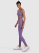mini: Damskie legginsy treningowe 4F 4FWAW25TFTIF359 - fioletowe (3)