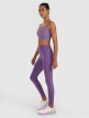 mini: Damskie legginsy treningowe 4F 4FWAW25TFTIF360 - fioletowe (3)