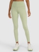 mini: Damskie legginsy treningowe 4F 4FWAW25TFTIF360 - zielone (2)