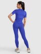 mini: Damskie legginsy treningowe 4F 4FWAW25TFTIF363 - niebieskie (5)