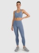  4F Damskie legginsy treningowe 4F 4FWAW25TFTIF364  niebieskie Niebieski