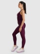 mini: Damskie legginsy treningowe 4F 4FWAW25TFTIF366 - fioletowe (3)