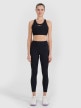 mini: Damskie legginsy treningowe 4F 4FWSS25TFTIF304 - czarne (7)