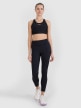mini: Damskie legginsy treningowe 4F 4FWSS25TFTIF304 - czarne (1)