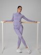 mini: Damskie legginsy treningowe 4F 4FWSS26TFTIF397 - fioletowe (5)