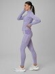 mini: Damskie legginsy treningowe 4F 4FWSS26TFTIF397 - fioletowe (3)