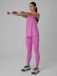 mini: Damskie legginsy treningowe 4F 4FWSS26TFTIF397 - różowe (6)