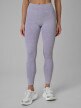 mini: Damskie legginsy treningowe 4F 4FWSS26TFTIF399 - fioletowe (2)