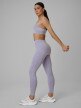 mini: Damskie legginsy treningowe 4F 4FWSS26TFTIF399 - fioletowe (3)