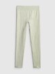 mini: Damskie legginsy treningowe 4F 4FWSS26TFTIF399 - zielone (8)